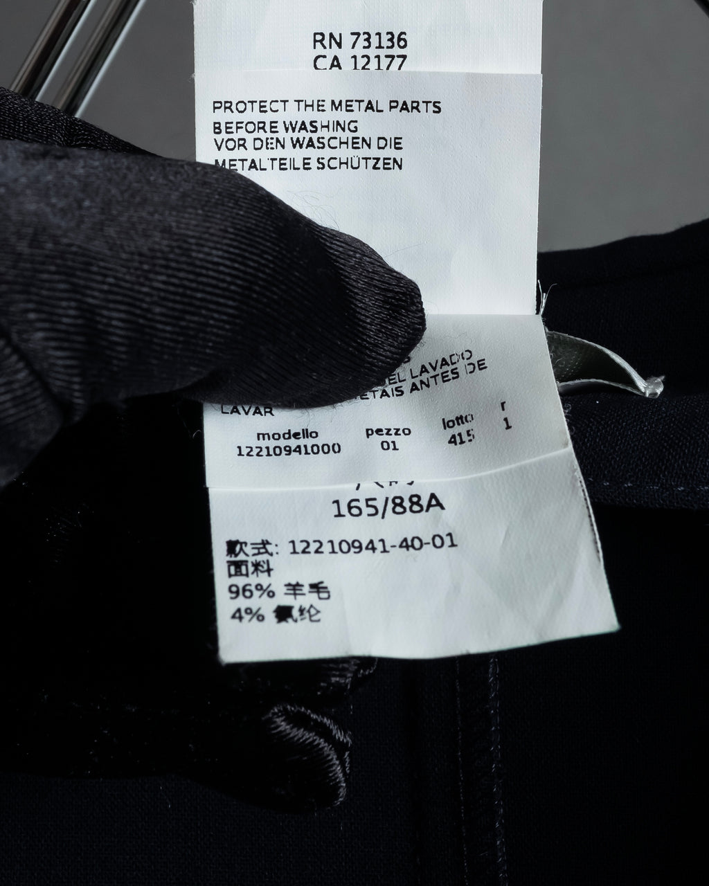 "Max Mara" Draping design hooded coat