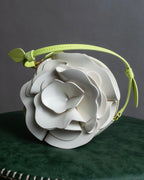 "Kate Spade" 3D rose design round hand bag