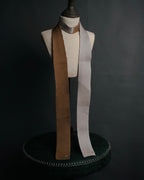 “HERMES” 10’s-20’s Bicolor silk knit tie