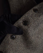 "BROOKS BROTHERS" Melange tweed three-piece suit