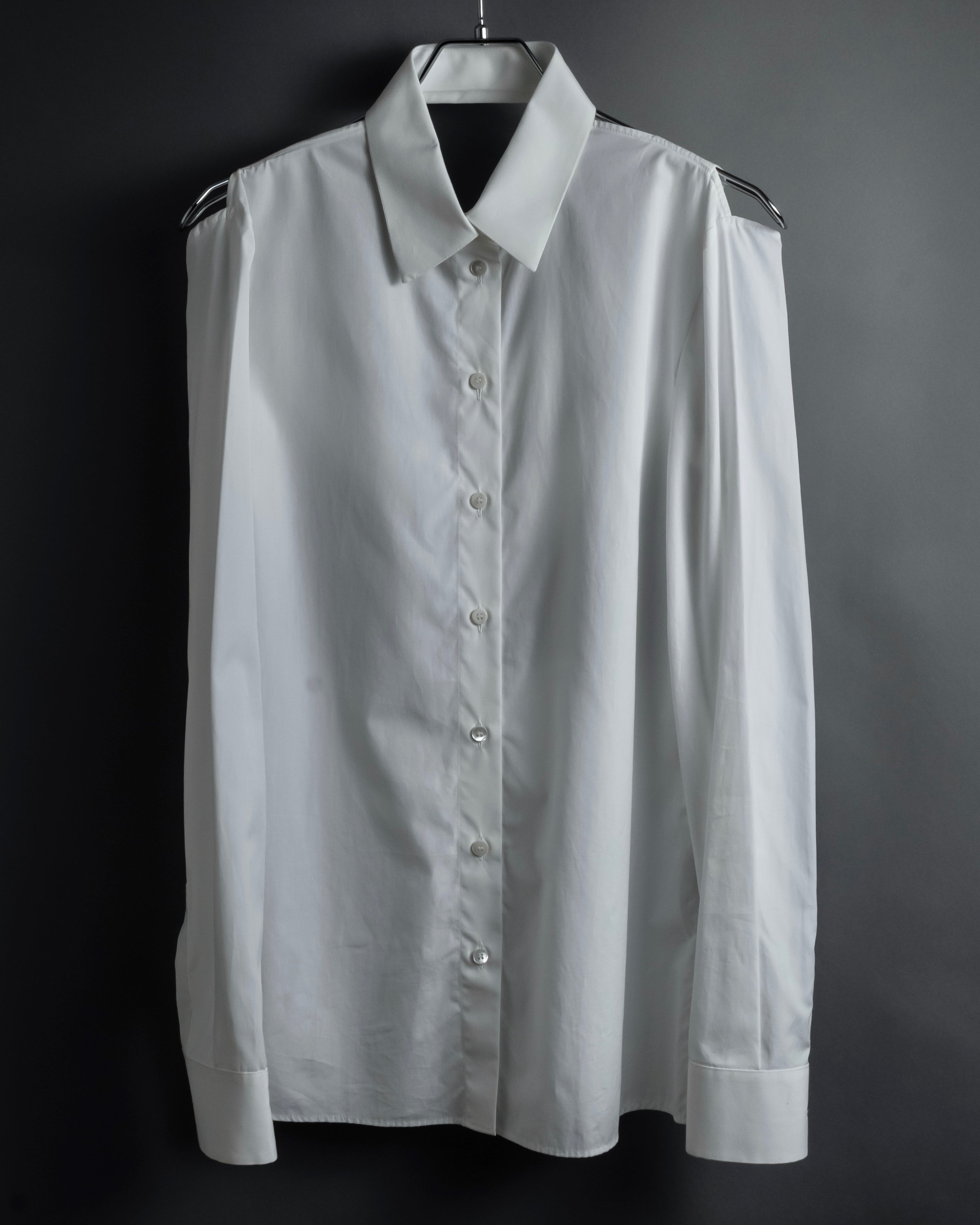 "MAISON MARGIELA" 18AW Constructive cutting details  shirt