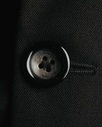 "GR 816" 90's Minimal black tailored blazer