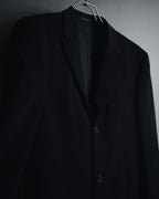 "EMPORIO ARMANI" Minimalist three-button tailored jacket