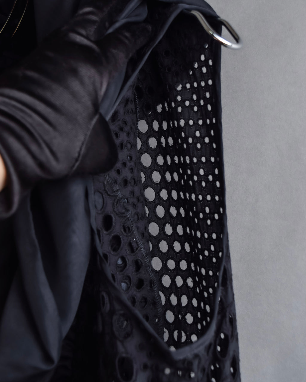 "NOKO OHNO" Layered organza frill embroidered dress