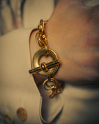 –SPECIAL– "CELINE" 90's Sculptural link bracelet