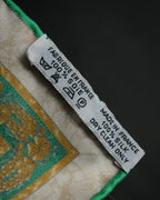 “HERMÈS” 90’s gloria soli carrè silk scarf