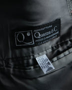 -MOOD MILLÉSIMES- 80’s-90’s Prince of Wales check wool double-breasted setup suit