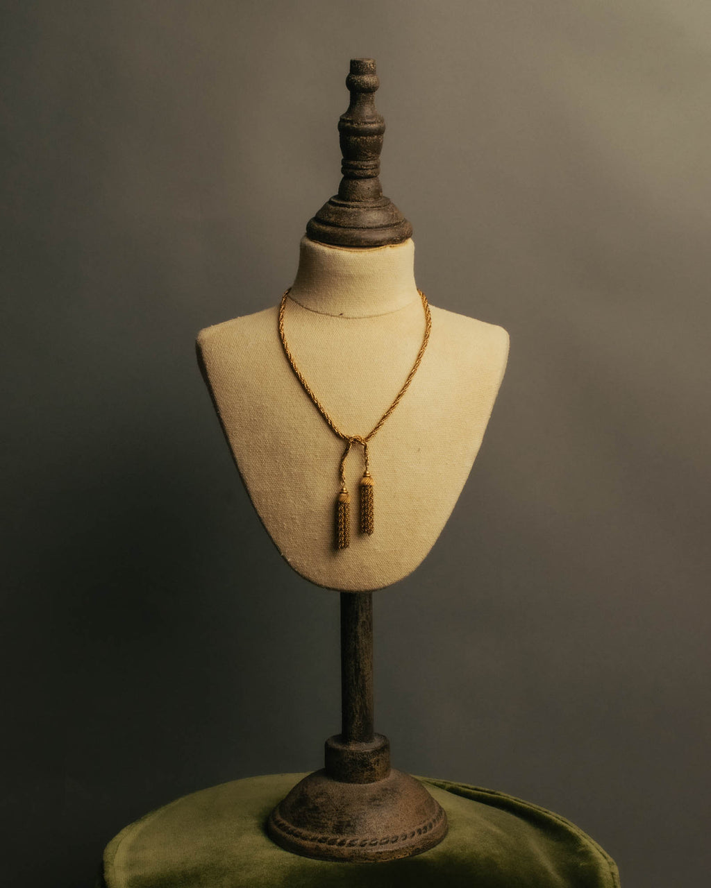 -SPECIAL- “Christian Dior“ 70’s-80’s Tassel rope chain necklace