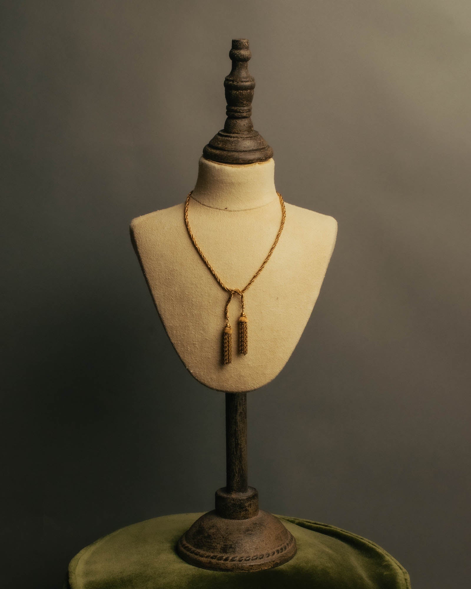 -SPECIAL- “Christian Dior“ 70’s-80’s Tassel rope chain necklace