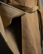 "Aquascutum" Traditional detail belted long trench coat