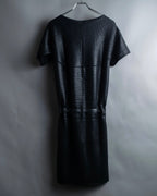 "LOEWE" Glittery short sleeved onepiece