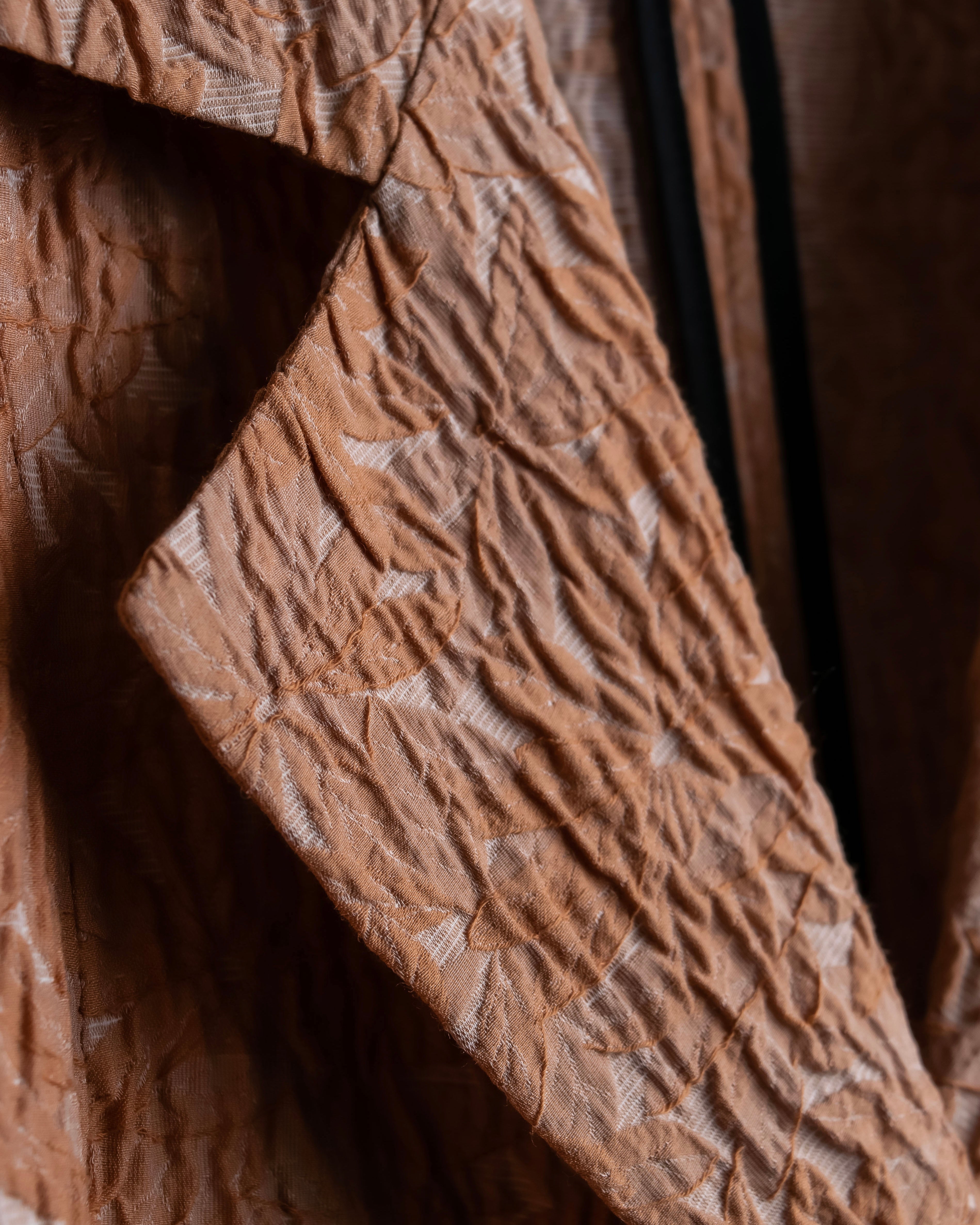 “MARNI 13SS” flower embossed attached design jacket