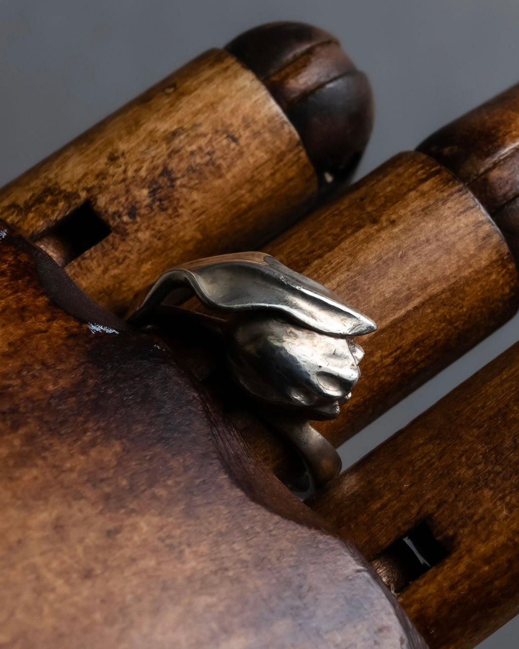 "Tiffany&Co" Sterling silver tulip ring