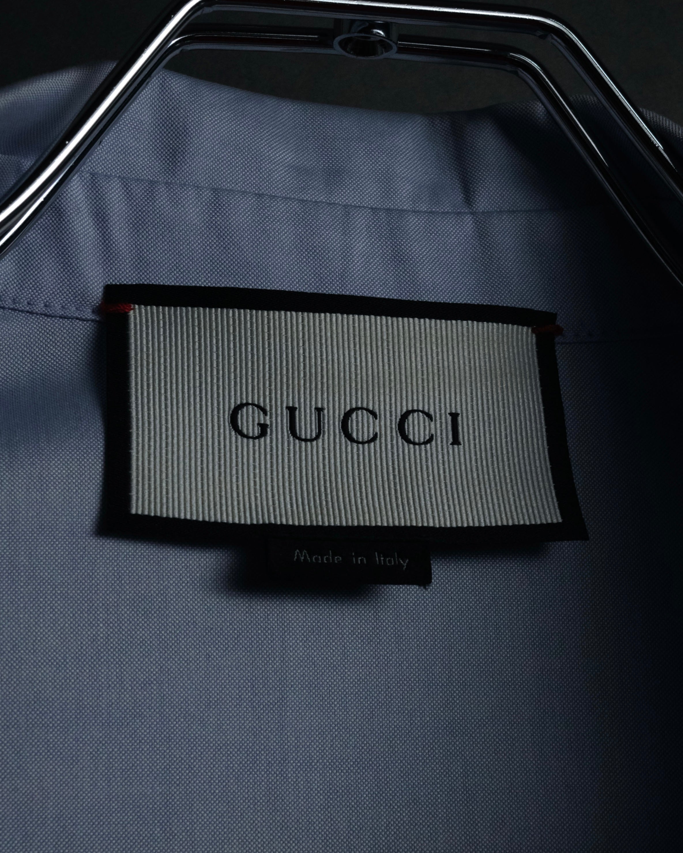 “GUCCI” 2015-2016 Ruffled collar cotton shirt