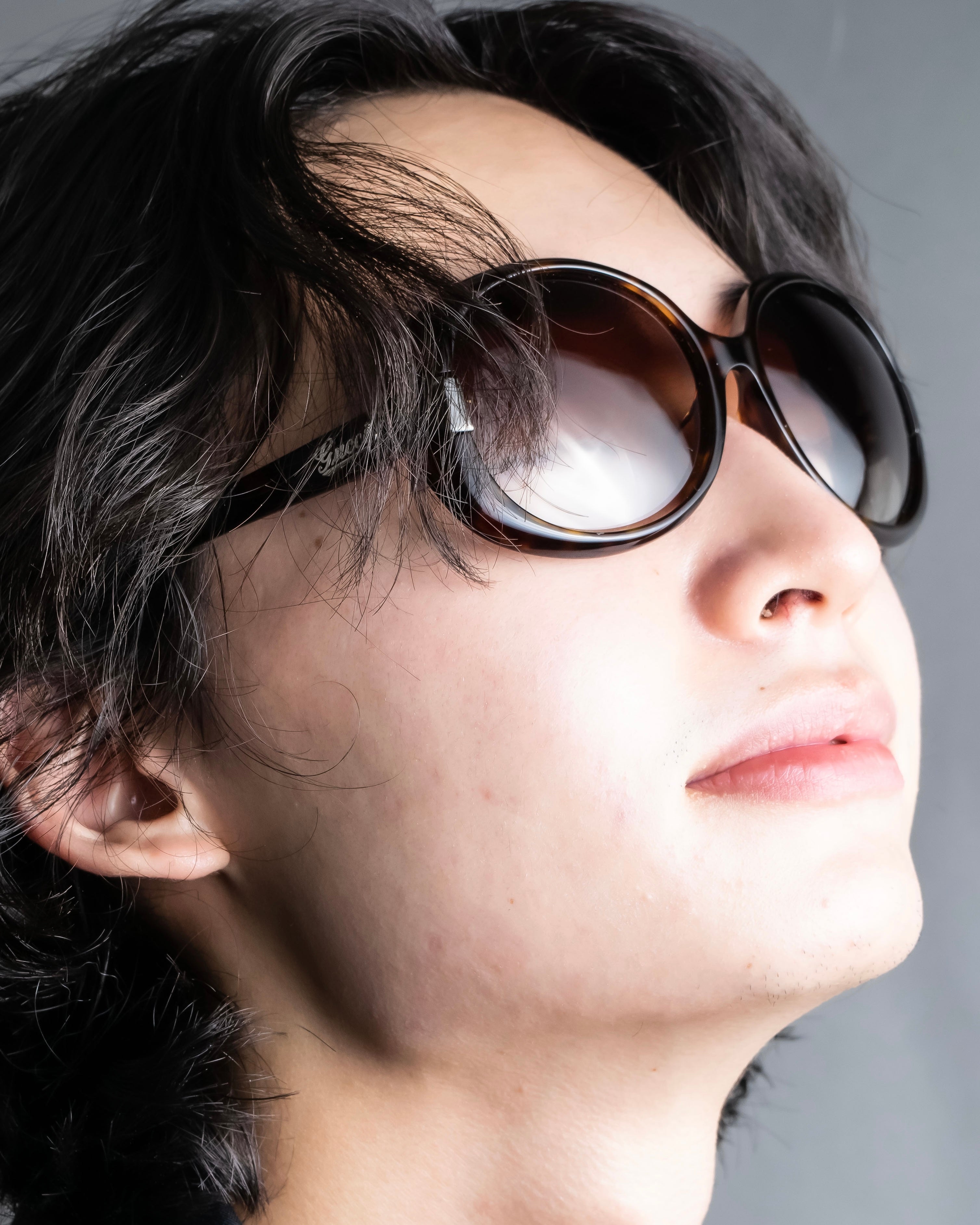 "GUCCI"Butterfly frame gradient lens sunglasses