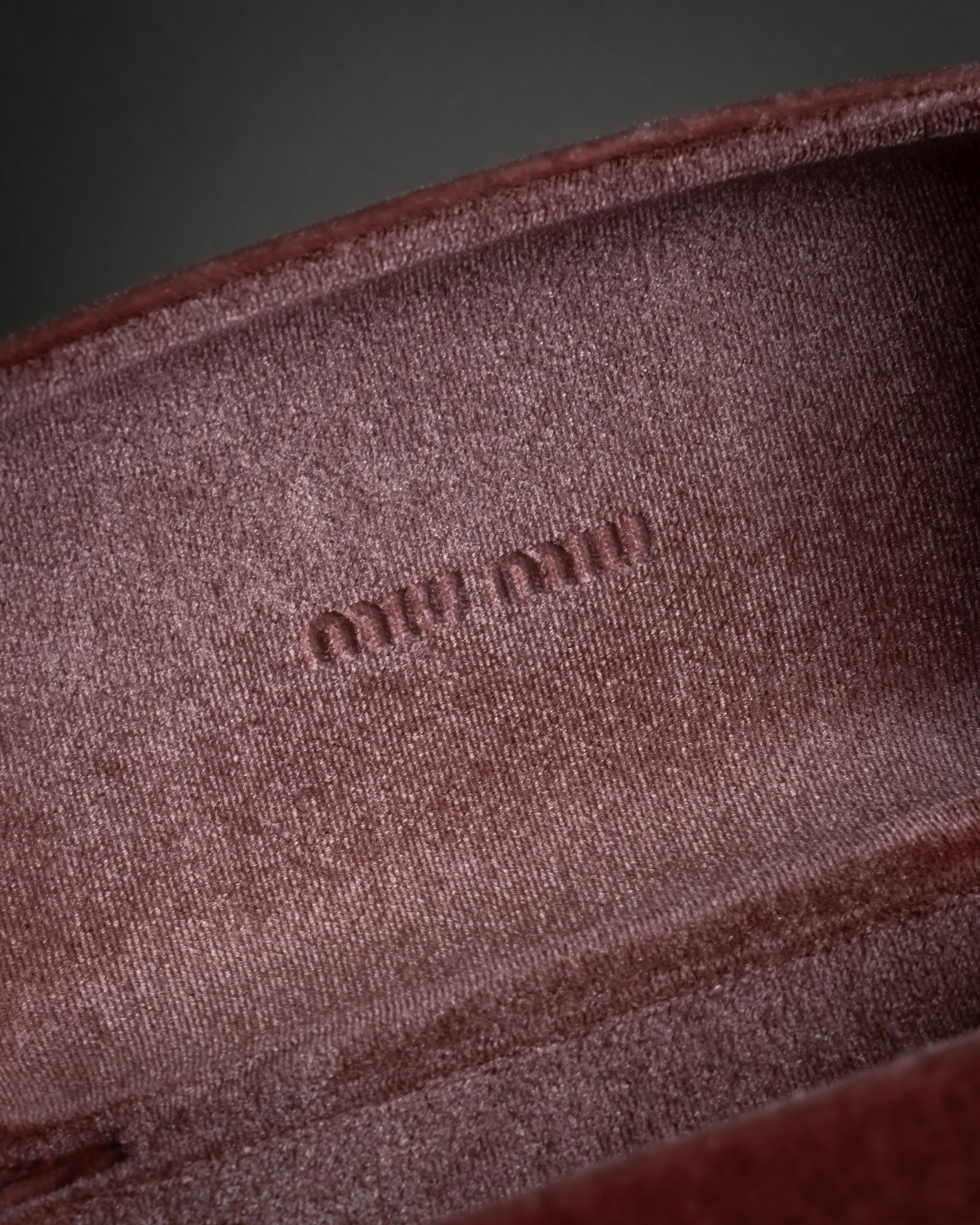 "MIU MIU" Round frame statement sunglasses