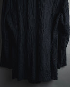 "ISSEY MIYAKE" 98SS Cotton shrunken tailored jacket