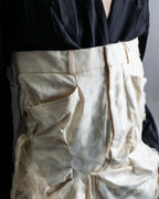 "MAISON MARGIELA" 20SS Polka dot tulle layered skirt