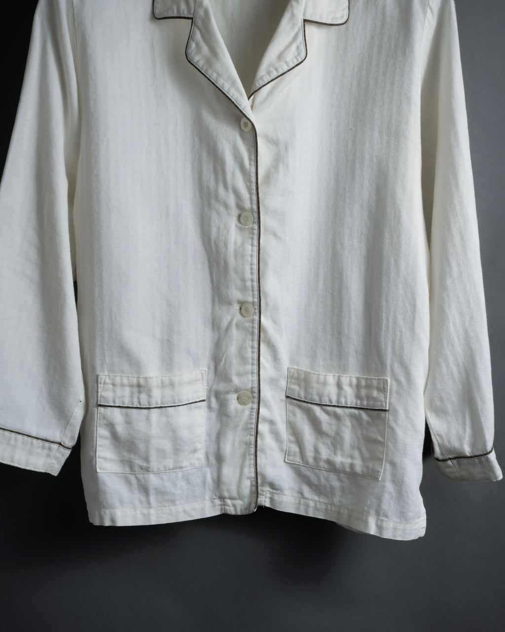 "CELINE" 90's-00's Macadam print pajama set up