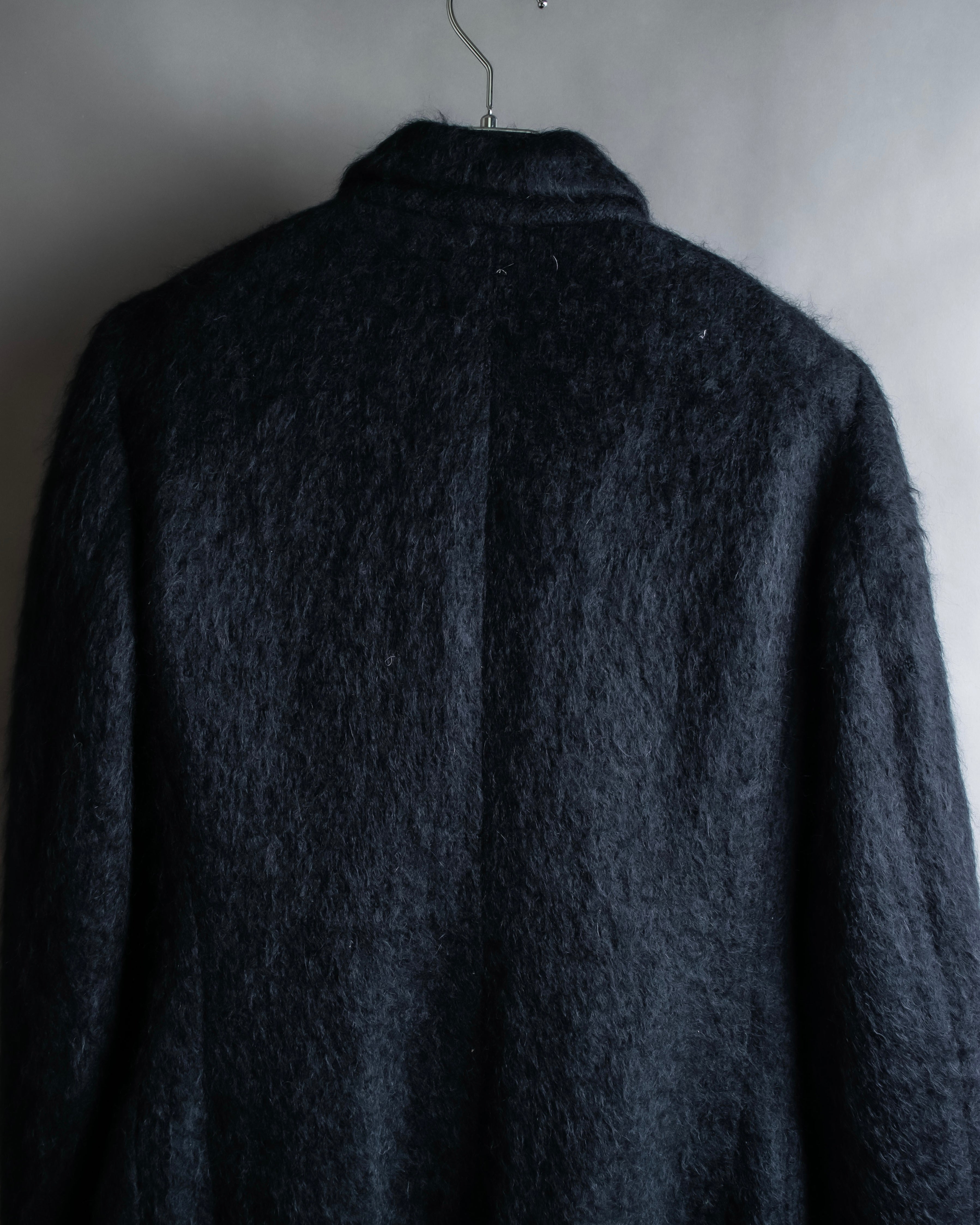 "DOLCE & GABBANA" Lightly brushed shaped tailored jacket