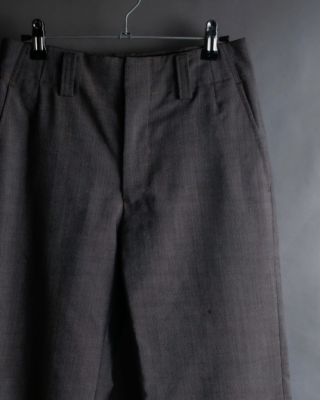 "JUNYA WATANABE COMME des GARCONS" Greige color wide flare slacks