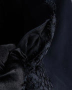 "JEAN PAUL GAULTIER" 90's Geometric lace design tailored vest