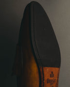“Berwick 1707” 2010’s Patina aniline leather double monk shoes
