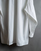 "JEAN PAUL GAULTIER" Cotton poplin stand-collar white shirt
