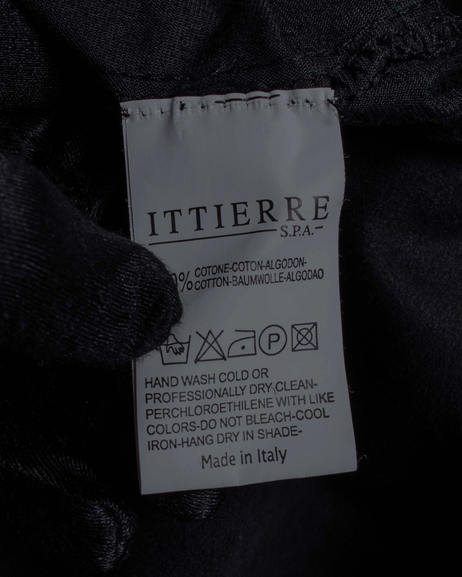 "PRADA" Wrap flap design micro suede jacket