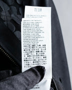 "Weekend Max Mara" 100% goat leather flower motif zip up short length jacket