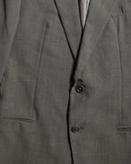 ARMANI COLLEZIONI Vintage/ Single Breasted 2B Tailored Jacket Light Gray