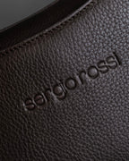 "Sergio Rossi" Flexible leather one-handle bag