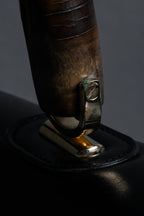 -MOOD Christmas Collection-
"CELINE" 70's Curved organic silhouette bamboo leather hand bag