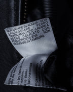 "Weekend Max Mara" Minimalist design center zip-up leather jacket