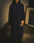 –SPECIAL– "Christian Dior" 80's-90's Sculptural high-neck long dress
