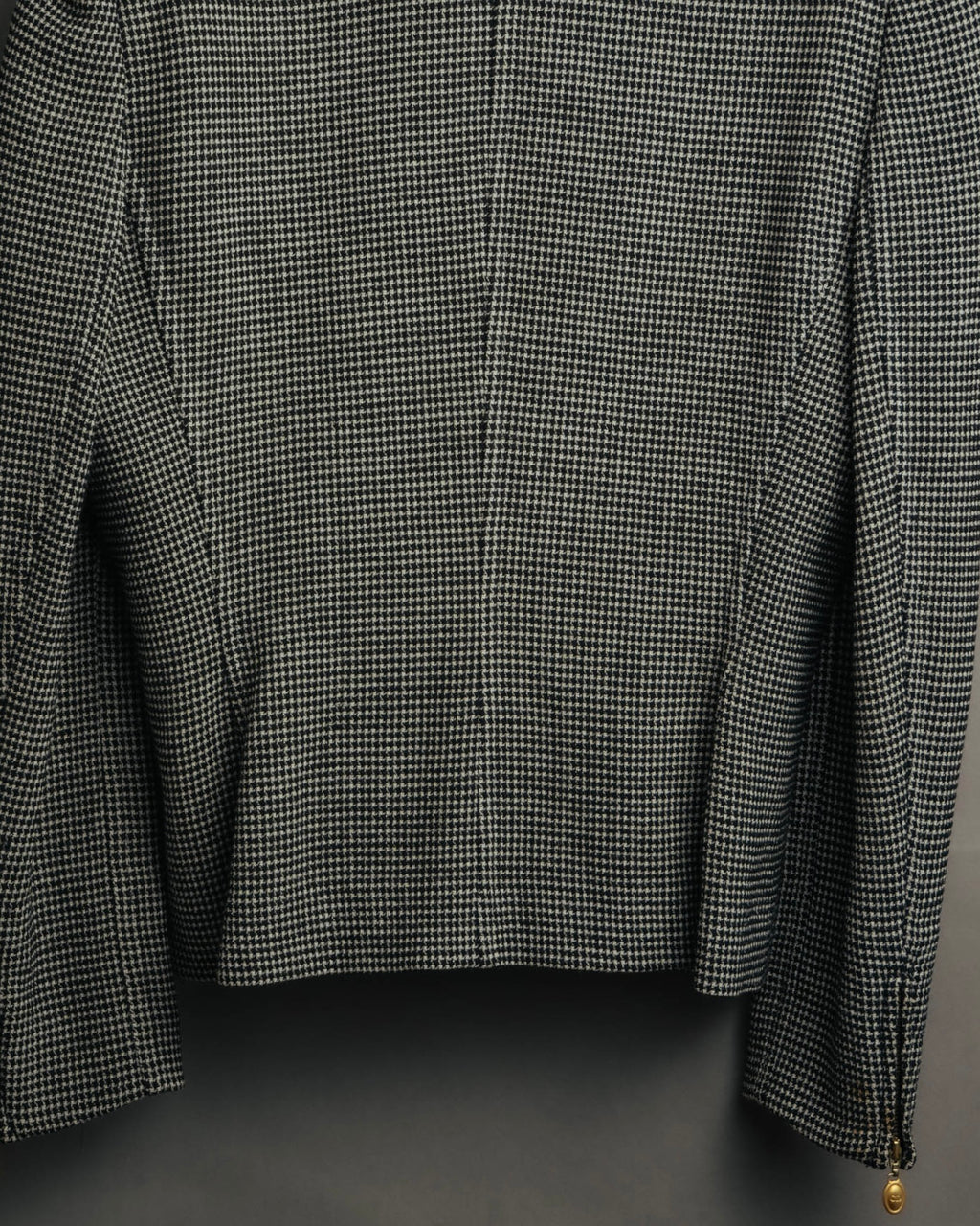 "Christian Dior" 80's-90's Wool-blend houndstooth jacket