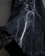 "Alviero Martini" Brushed marble pattern flared skirt