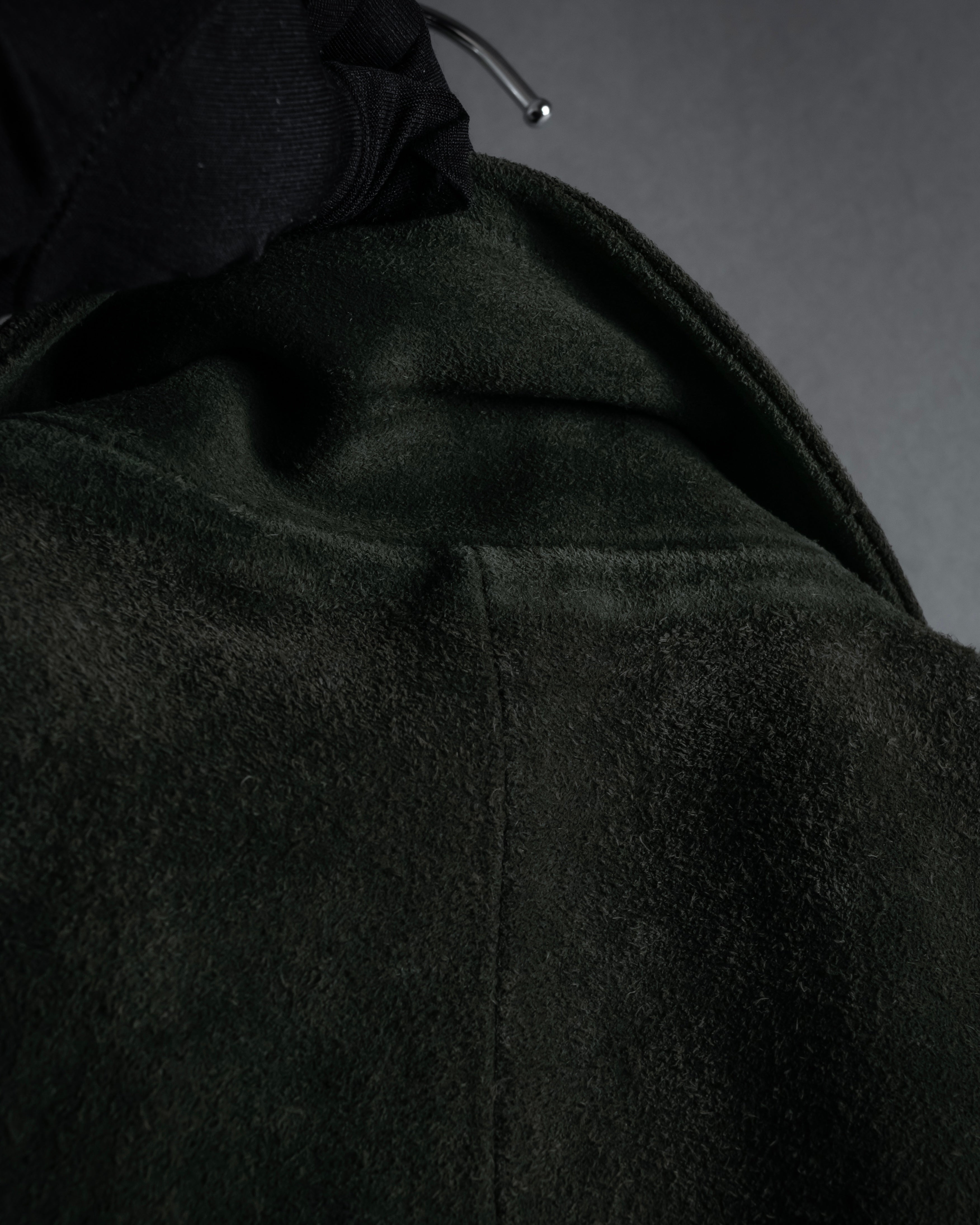 -SPECIAL- "GUCCI" 90’s Tom ford design suede tailored jacket