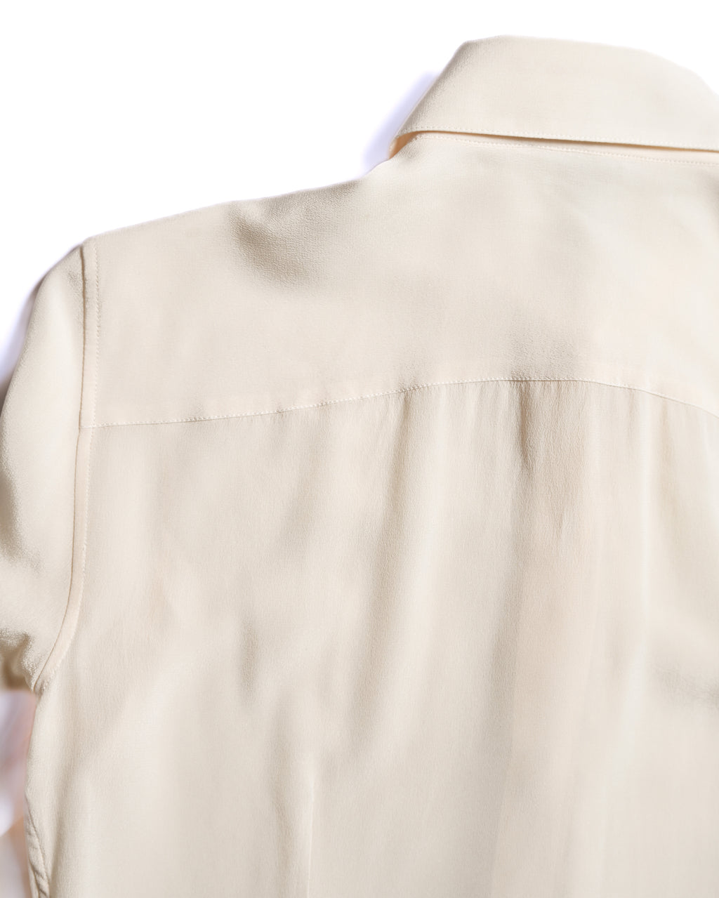 LOEWE by Jonathan Anderson/ Front Rope Trim Designed Dress Shirt Ivory