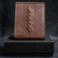 "BOTTEGA VENETA" Braided design leather bifold wallet