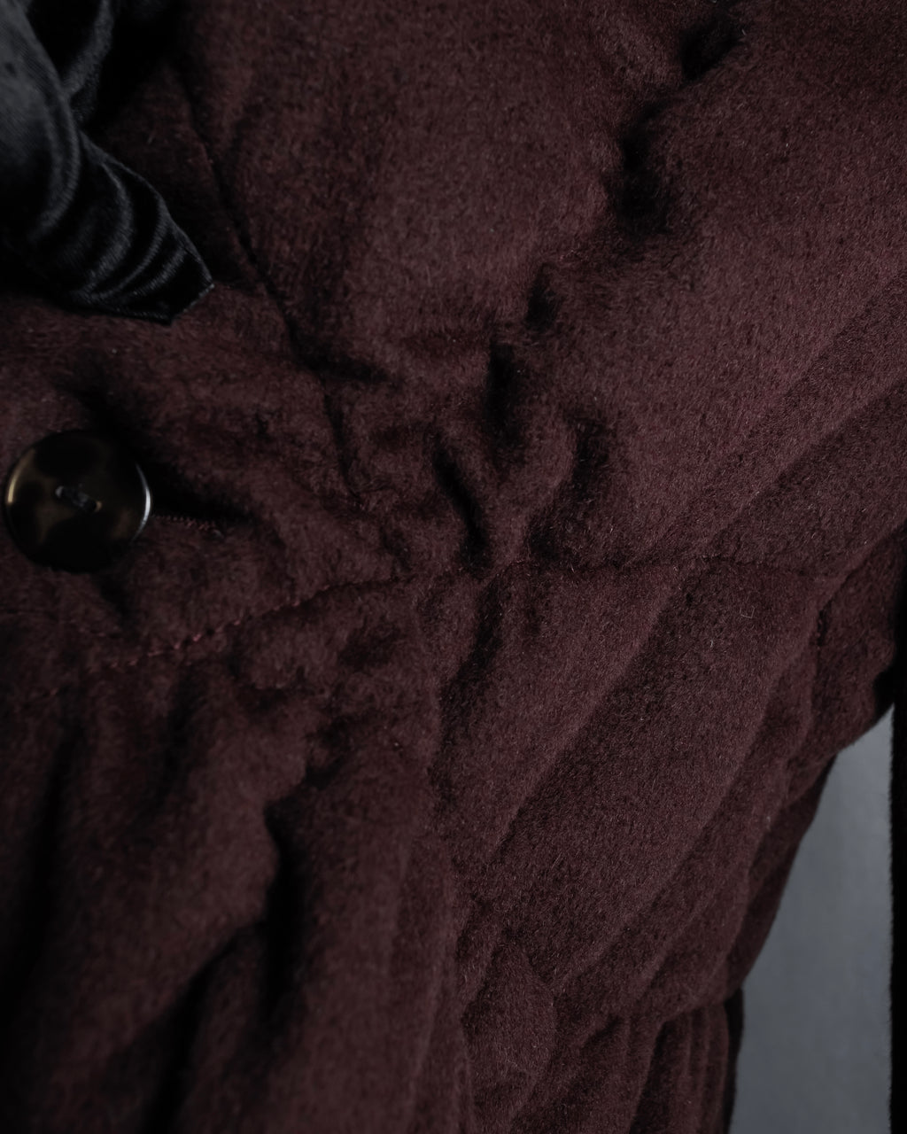 -SPECIAL- "JEAN PAUL GAULTIER"
 1990's-00's Gathered tuck shape design long coat