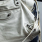 "BALENCIAGA" Ivory color city series hand bag