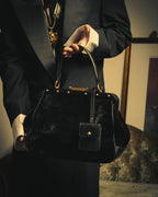 -SPECIAL- “GUCCI” 2012-2016 crossover-era crest studded doctor bag