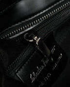 "Salvatore Ferragamo" Gancini motif both sides design leather hand bag