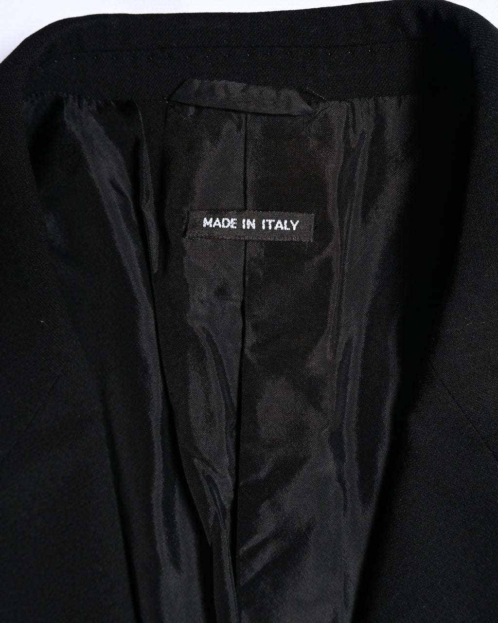 GIORGIO ARMANI/ Single Breasted 2B Pure Wool Tailored Jacket
Black