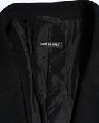 GIORGIO ARMANI/ Single Breasted 2B Pure Wool Tailored Jacket
Black