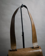 “Salvatore Ferragamo” 90’s-00’s glossy gancini shoulder bag
