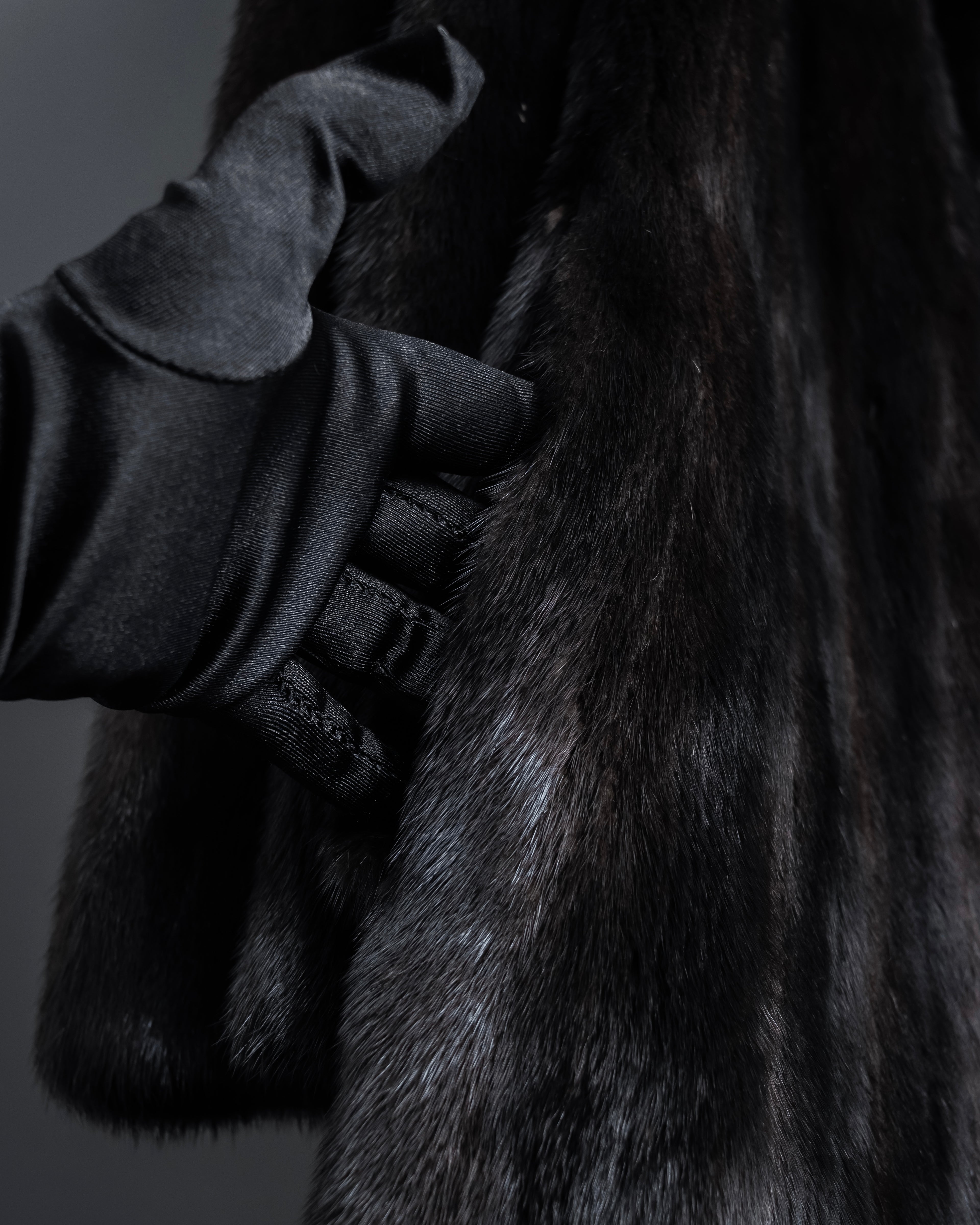 "GUCCI" Semi-custom atelier work fur long coat