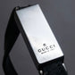 "GUCCI" Two outside pockets detailing GG monogram pattern hand bag