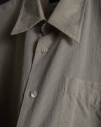 "CHRISTIAN DIOR MONSIEUR" 80's Marc Bohan design woven shirt